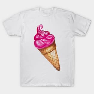 Strawberry Ice Cream Cone T-Shirt